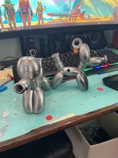 Balloon Dog Pipe 420 3D Printer Model