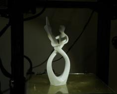 Love Dance Statue 3D Printer Model