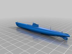 Type C3 Submarine I-52 3D Printer Model