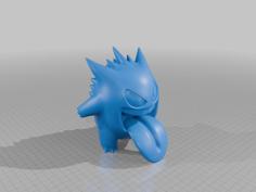 Gengar Multicolor 3D Printer Model