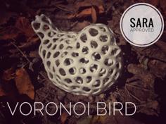 Voronoi Bird 3D Printer Model