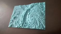 Hurricane Patricia 3D Printer Model