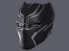 Black Panther Helmet – Civil War 3D Printer Model