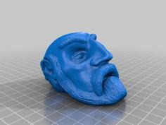 Classical Guy 3D Printer Model