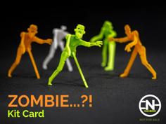 Zombie Kit Card 3D Printer Model