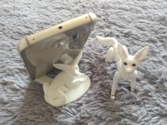 Phone Holder (desert Fox) 3D Printer Model