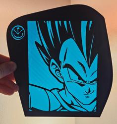 Vegeta Adulte – Dragon Ball Z 3D Printer Model