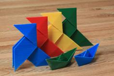 Paper Folding Models 3D Printer Model