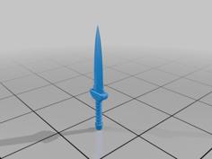 FANTASY WEAPONS PACK – Swords And Daggers (Pack 01) 3D Printer Model