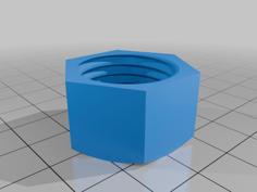 Pump Squirt Gun Tank Cap 3D Printer Model