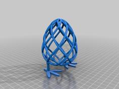 Standing Egg For Kinder V2 & V1 3D Printer Model