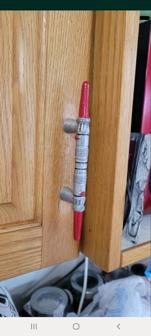 Maul Lightsaber Cabinet Handle 3 Inch 3D Printer Model