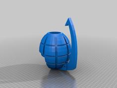 My Hero Academia Bakugou Grenade Guantlets 3D Printer Model