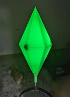 SIMS Plumbob For Costume/Fancy Dress Party 3D Printer Model