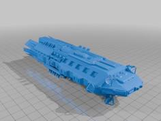 Babylon 5 Babylon 2 Cadet Training Shuttle 3D Printer Model