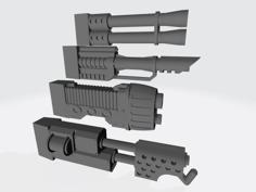 Interstellar Army – Tank Sponsons [Updated] 3D Printer Model