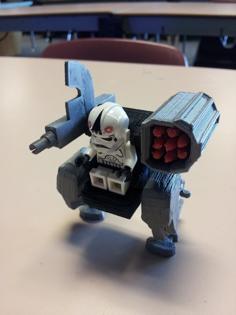 Minifig Mech 3D Printer Model