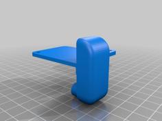 FAST Helmet Antifog Fan Mount 3D Printer Model