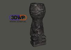 Aztec Sculpture (Statue 3D Scan) 3D Printer Model