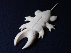 Alien Parasite From Star Trek TNG Episode “Conspiracy” 3D Printer Model