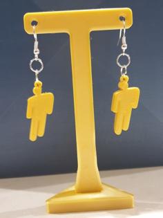 Billie Eilish Earrings 3D Printer Model