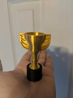 Palm Size Trophy Cup With Stand 3D Printer Model