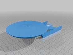 Mongrel Class-Star Trek 3D Printer Model