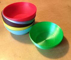 Bowls For The Toy Kitchen [no Supports] 3D Printer Model