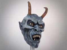 Wearable, 3d Printed Krampus Mask 3D Printer Model