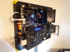 Wall Mount PC – DIY PC Case 3D Printer Model