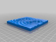 Ripples In Time 3D Printer Model