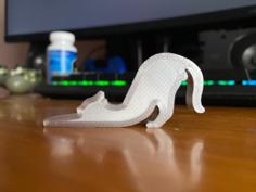 Cat Phone Supporter 3D Printer Model