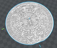 Aztec Calendar 3D Printer Model