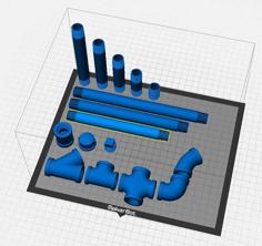 3/8″ NPT Pipe Fittings 3D Printer Model