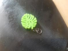 Monstera Cheeseplant Leaf Charm 3D Printer Model