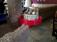 Cat Tree Bowl Holder 3D Printer Model