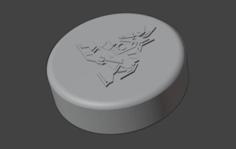 Arizona Coyotes Hockey Puck 3D Printer Model