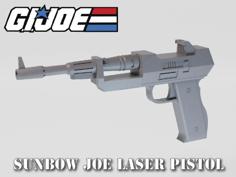 JOE Laser Pistol 3D Printer Model