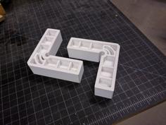 Clamping Square 3D Printer Model