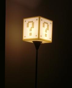 Mario Floor Lamp 3D Printer Model