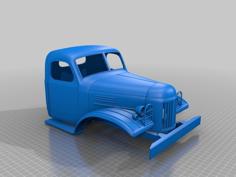 1/10 Truck Body ZIL 157 3D Printer Model