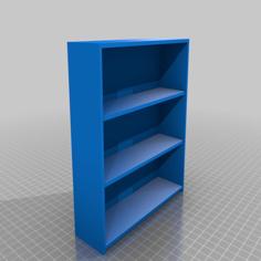 Renfrewshire Libraries Bookcase 3D Printer Model