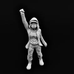 Protester 3D Printer Model