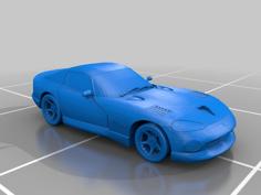 Dodge Viper GTS 3D Printer Model