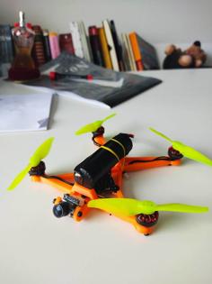 Nanolongrange 1s FPV Drone 3D Printer Model