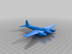 RAF Mosquito WW II 3D Printer Model