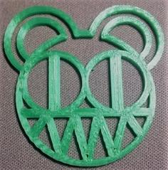 Radiohead Logo 3D Printer Model