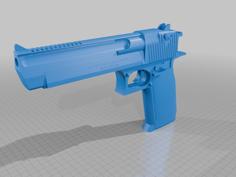 Desert Eagle Prop 3D Printer Model