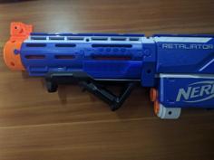 Nerf Retaliator – Pump Action With Picatinny Rail 3D Printer Model