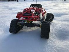 RC Mattrax For 1/10, 1/12 Scale With Rubber Tracks 3D Printer Model